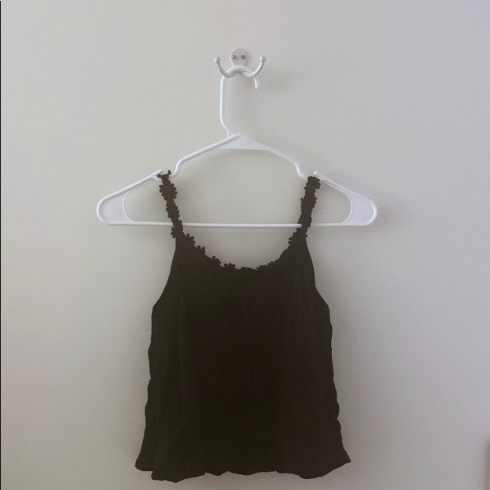 cute black crop top